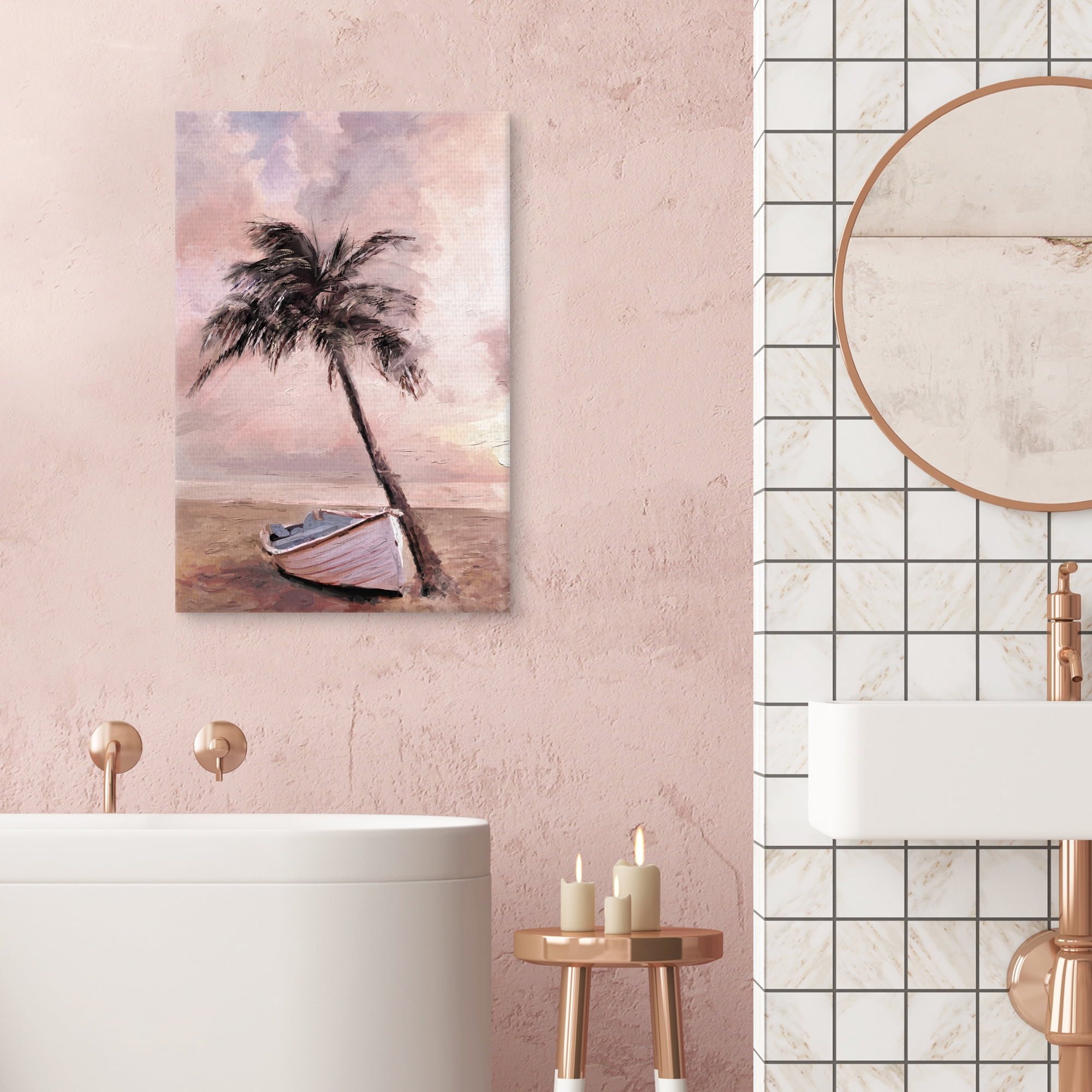 Beached Blush by Studio Arts Canvas Art