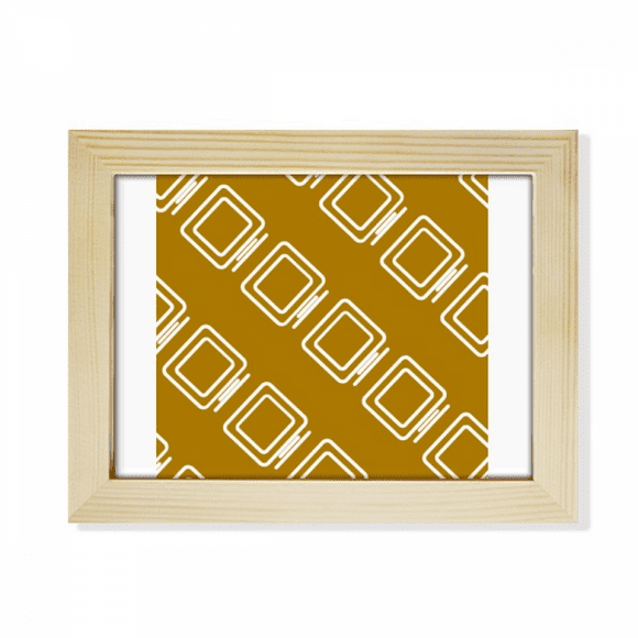 Display Computer Seal Patterns Desktop Photo Frame Picture Art Decoration Painting 6x8 inch