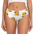 thumbnail image 1 of Balery Cute Duck With Headphone Ropa Interior de Algodón para Mujer con Dibujo – Braguitas Cómodas y Elásticas, Estilo Clásico-Medium, 1 of 6
