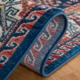 thumbnail image 5 of SAFAVIEH Kashan Laura Bordered Runner Rug, Blue/Ivory, 2'6" x 8', 5 of 8