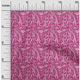 thumbnail image 1 of oneOone Cotton Flex Fabric Leaves & Floral Block Print Sewing Fabric BTY 40 Inch Wide, 1 of 4