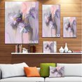 thumbnail image 3 of Blue Daisies Watercolor - Large Animal Canvas Art Print, 3 of 4