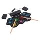 thumbnail image 1 of Juego De Almohadillas De Batería Electrónica, BT MIDI AUX Jack Roll Up Drum Grabación Fácil De Reproducir Para Practicar Para Niños, 1 of 7