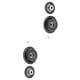 thumbnail image 1 of Par de Bases De Amortiguadores Corrado 1992 Volkswagen L4 1.8L Del Strut-Mate MONROE ., 1 of 4
