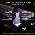 thumbnail image 6 of ATTACK SHARK X68 HE Rapid Trigger Keyboard Magnetic Switch with C01PRO Coiled Cable, 60% Wired 8KHz Magnetic Keyboard With 0.01mm RT Accuracy, Support RT/Snap Tap/DKS/MT/TGL, 6 of 10