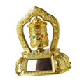 thumbnail image 2 of TISHITA Fengshui Buddhist Prayer Wheel Car Dashboard Table Ornaments Religious Scripture, 2 of 5
