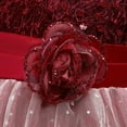 thumbnail image 6 of HBYJLZYG Sequins Tulle Puffy Dress, Toddler Girls Flowers Temperament Bowknot Birthday Party Gown Dresses 3-10 Years, 6 of 9