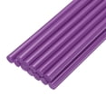 thumbnail image 1 of Unique Bargains Mini Bâtons de Colle Chaude pour Pistolet à Colle 0.27 Pouce x 8 Pouces Violet 12 Pcs, 1 of 6