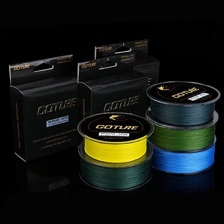 goture braided fishing line Fly Line Weight Forward Floating Fly Line Double M – GOTURE strand Seaguar Threadlock Hollow Core Braid is a high performance braid featuring 16 strands in a high Goture 500M PE Braided Fishing