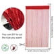 thumbnail image 3 of Cordones rojos decorativos Curtain Ave Split de 100 x 200 cm, 3 of 8