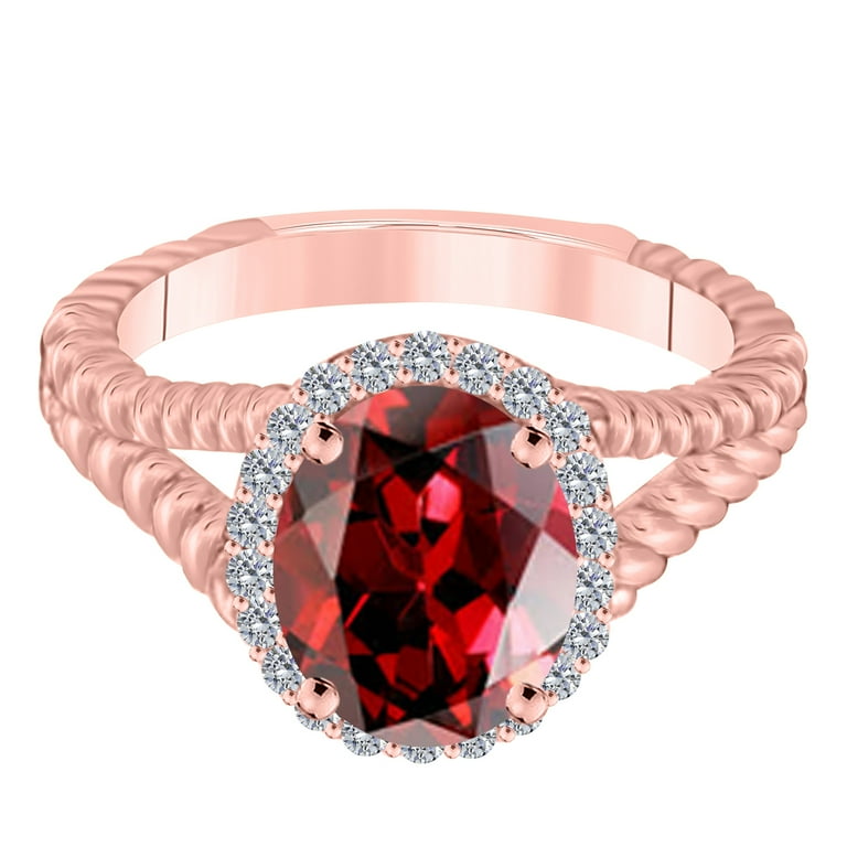 Walmart on sale garnet jewelry