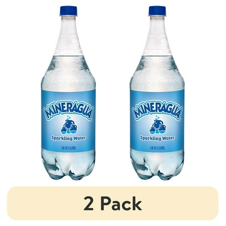 (2 pack) Jarritos Mineragua Sparkling Water, 1.58 Qt