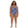 thumbnail image 3 of Time and Tru Women's and Plus V Wire One Piece Swimsuit, Sizes XS-3X, 3 of 10