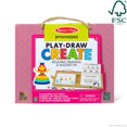 thumbnail image 4 of Kit de dibujo e imanes Melissa & Doug Natural Play Princess, 4 of 5