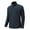 Dark Blue, variant on Polar Fleece Coats for Men Stand Collar Long Sleeve Zip Up Outerwear Jackets Windproof Warm Thermal Hikign Climbing Skating Jackets with Zipper Pockets Gray XXXXXL