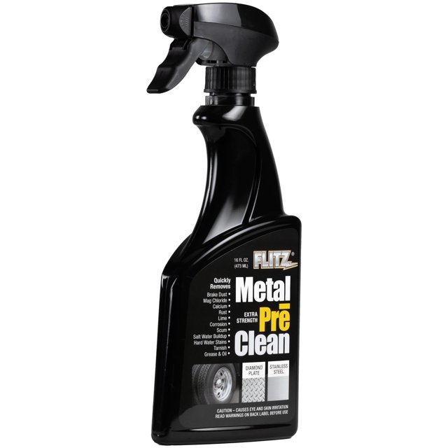 Spray limpiador de acero inoxidable Metal Pre-Clean FLITZ, 473 ml