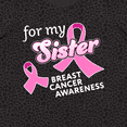 thumbnail image 4 of Inktastic For My Sister Breast Cancer Awareness Women's Plus Size T-Shirt, 4 of 5
