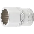 thumbnail image 1 of DADO 12 CARAS | ENTRADA 6,3 MM (1/4") | 15/32" | BGS 10879, 1 of 1