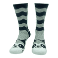 thumbnail image 3 of Chaussettes pour Femmes Raton Laveur Drôles Mignonnes Duveteuses Câlines Rongeur Chaussures Fantaisie, 3 of 4