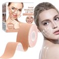 thumbnail image 1 of Banda De Estiramiento Facial Cinta Facial Antiarrugas En Forma De V, Paño Elástico Para Apretar La Cara, Levantamiento Físico, Fácil De Usar, Hipoalergénico, 1 of 8