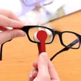 thumbnail image 1 of Linnome Eyeglass Cleaning Brush 10 Pack Multi Functional Portable Glasses Cleaner Without Damaging Lenses Red, 1 of 6