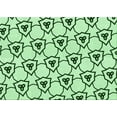 thumbnail image 1 of Ahgly Company Indoor Rectangle Patterned Mint Green Area Rugs, 8' x 12', 1 of 6