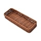 thumbnail image 5 of Cesta de servicio tejida, bandeja de comida, cesta de almacenamiento de cucharas, cesta de servicio cuadrada para L, 5 of 9