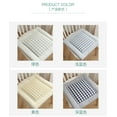 thumbnail image 5 of Nvzi Cojín de asiento marrón - 4 piezas de 15,7 × 15,7 × 1,18 pulgadas, cojín de asiento cómodo para silla de cocina, adecuado para la decoración del hogar, la cocina y el comedor., 5 of 5