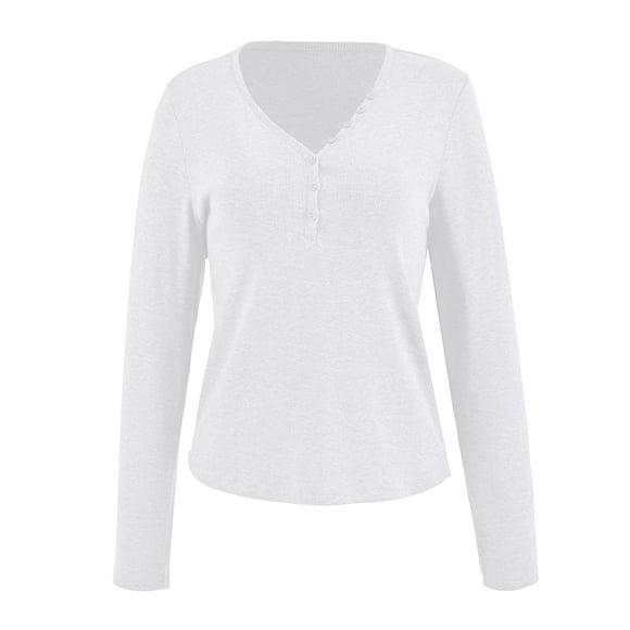 GEORGE G PLAYERA HENLEY RIB CV ML C/BOTONES
