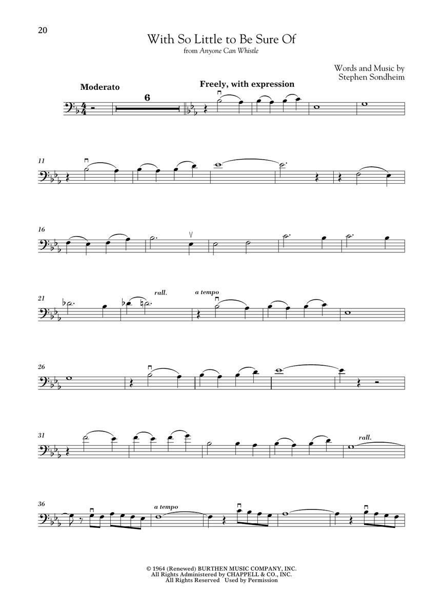 Sondheim For Classical Players Cello And Piano With Online Accompaniments Mixed Media Product Walmart Com Walmart Com