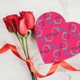 thumbnail image 3 of Koyal Wholesale Valentine's Day Heart Shaped Gift Box with Lid, Handcuffs Design, Reusable Heart Box, 8"x6", 1-Pack, 3 of 5