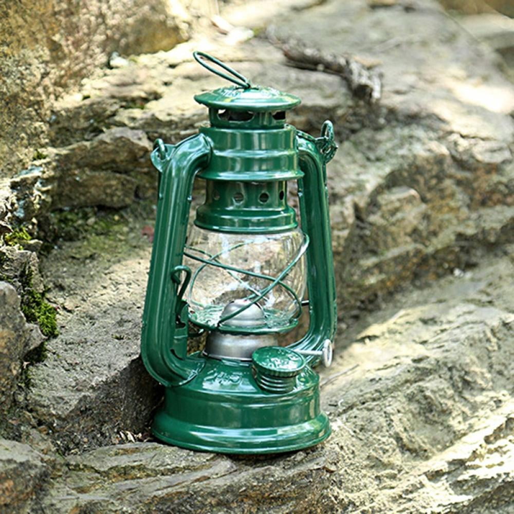 Oil Lamp Burning Lantern Retro Kerosene Lamps Storm Lantern Lights Outdoor Camping Lights for Home Outdoor Patio Decoration Gift