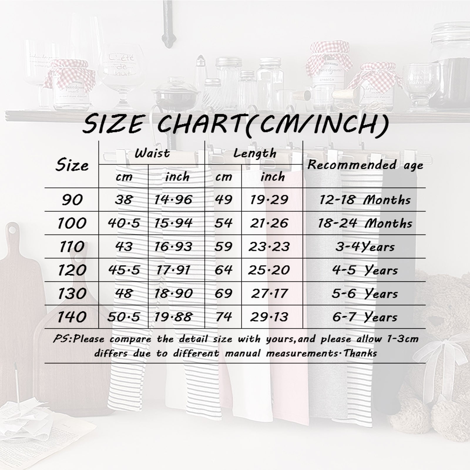 Wxirdiow Yoga Pants Girls Leggings Ankle Length Comfortable Leggings for Girls Cotton Footless Tights Softness and Breathability Pink Size,4-5 Years
