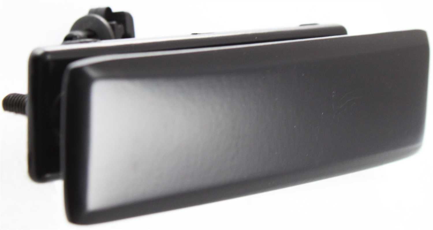 Replacement C494707 Exterior Door Handle Compatible with 1994-2005 Chevrolet Astro 1997-2005 GMC Safari Rear, Left Driver or Right-Sliding Smooth Black