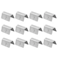 thumbnail image 1 of 10/20 Pack Metal Fixing Retaining Clips Car Wind Deflector Channel Clips, 1 of 6