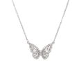 thumbnail image 1 of SIfdSeng Bijoux pour Femmes Collier Papillon Plaqué Or Argent Collier Papillon en Strass, 1 of 3