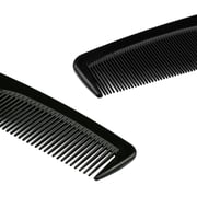 (4 pack) Equate Styling Brush and Comb Set, Black, 2 Pieces