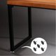 thumbnail image 1 of unbranded 5Ud Niveladores Ajustables Para Muebles En Hierro Y Nylon Con Base Para De Color Plateado, 1 of 5