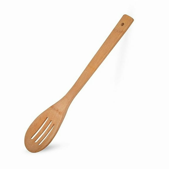 Fackelmann Bamboo Slotted Spoon (30 x 6 cm) PACK OF 2