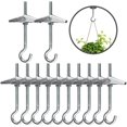 thumbnail image 2 of ShenMo 12 Pcs Hanging Flag Clips Display Pole Hanging Accessories Picture Pins Ceiling Hooks Orchid Hooks, 2 of 5