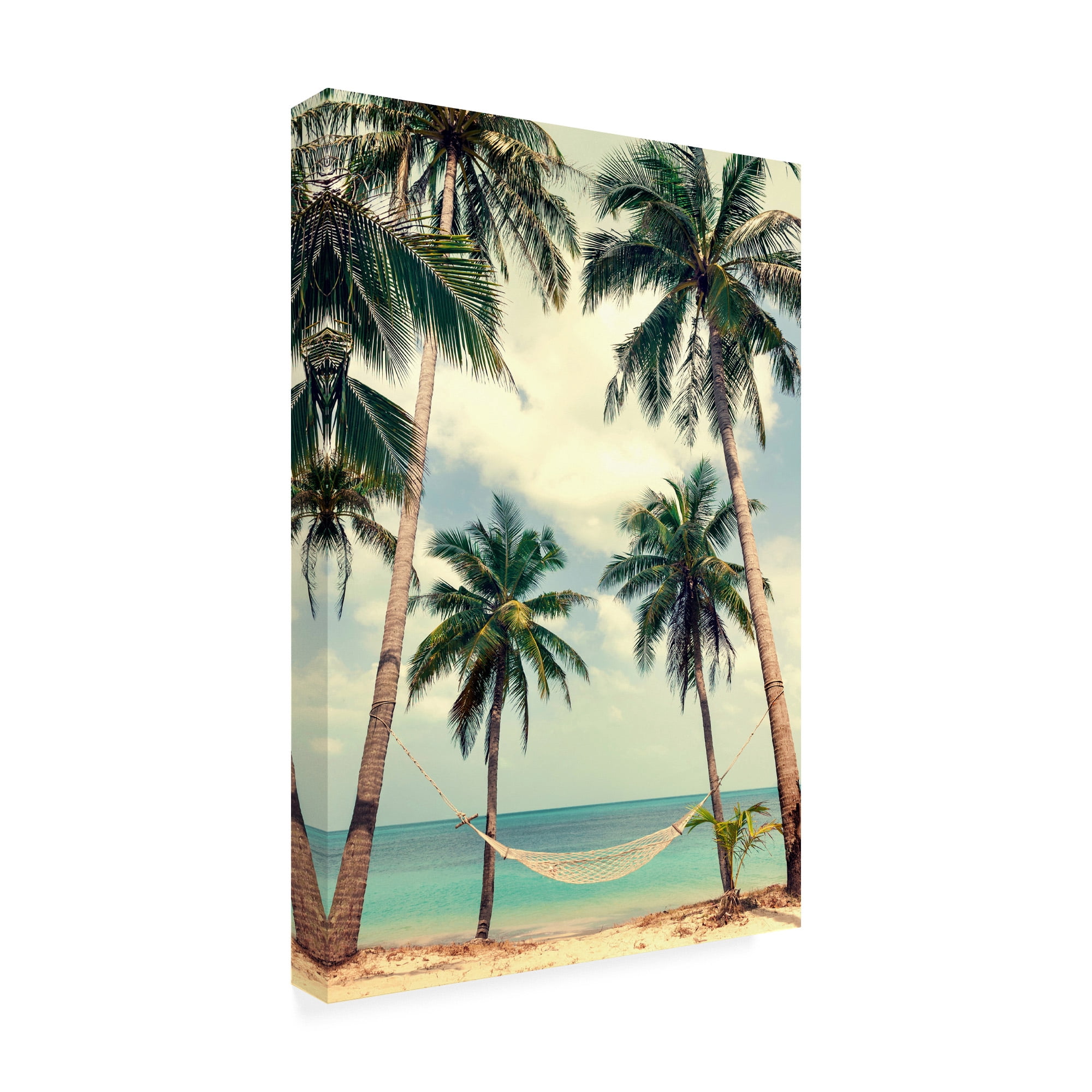 Trademark Fine Art 'Palm Sky 3 Fabrikken' Canvas Art by Design Fabrikken