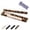 Amber, variant on 20 Inch Acrylic Mahjong Racks with Pushers and Storage Bag, , Scalloped Mahjong Tile Holders with Detachable Magnetic Pushers for American Mah Jongg(1Pcs,Amber)