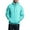 Aqua, variant on Men's Heavyweight Sweatshirt Fleece Pullover Hoodie, Up to 2X
