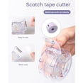 thumbnail image 2 of Giaone 2Pcs Plastic Tape Storage Container Efficient Cutting Function Compacts Size, 2 of 10