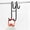 Black_Hot#2761, variant on Double Sided Stainless Steel Door Hook, 9.9 Inch No-Drill Bathroom Towel Hanger, Modern Glass Door Mounted Hook for Kitchen & Bath, Multi-Purpose Heavy Duty Coat Hook, Silver/Black/Gold
