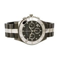 thumbnail image 3 of Marc by Marc Jacobs Women's MBM3179 Blade Silver Tone Bezel Grey Dial Two Tone Stainless Steel Bracelet Chronograph Watch, 3 of 5