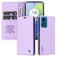 thumbnail image 4 of Funda para Motorola MOTO G04/G24 Estuche de Cuero PU Tipo Cartera con Ranuras para Tarjetas y Cierre Magnético, 4 of 5
