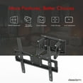 thumbnail image 2 of 26-55In Full Motion TV Wall Mount Bracket with 180 °   Swivel&Tilt,Heavy Duty Articulating TV Stand for Flat Screen HDTV,88 lbs Capacity,Adjustable Extension 3-15" for Living Room Home Theater, 2 of 16