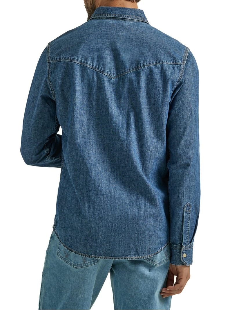 Wrangler WM7954 Over All In One BIG 【XL】 Wrangler® Men's and Big Men's Utility Overshirt, S-3XL