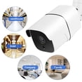 thumbnail image 4 of Cámara De Seguridad, Cámara CCTV CVI De Seguridad De Metal, 4 En CVBS Al Aire Libre Para Entradas Familiares, 4 of 4